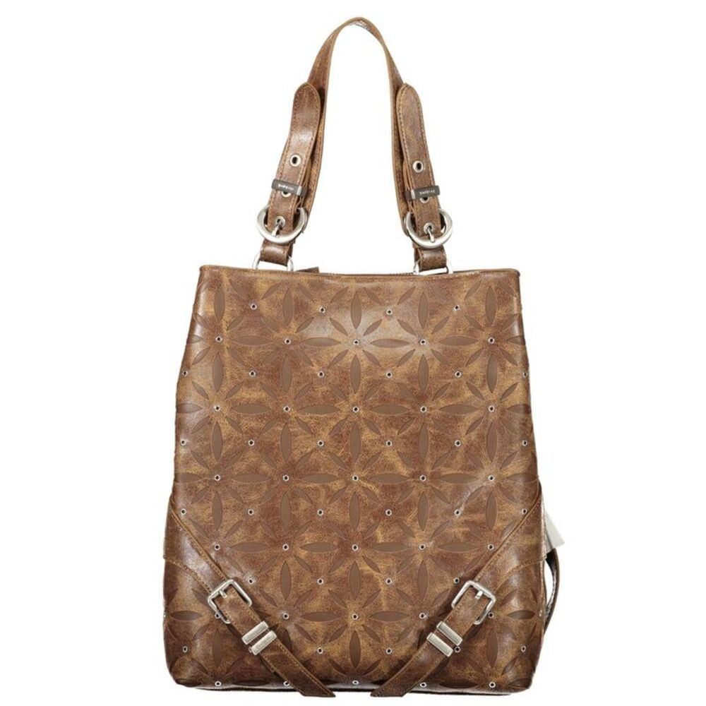 Desigual Brown Polyurethane Women's Women's Backpack
